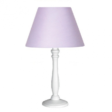 Tischlampe lila gro�