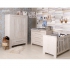 Babybett Jannik Bopita silber-grau/wei�