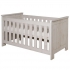 Babybett Jannik Bopita silber-grau/wei�