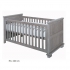 Babybett Malm� smoked grey