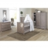Babybett Malm� smoked grey