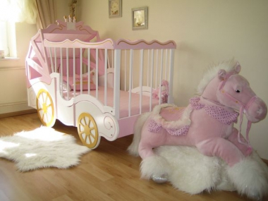 Babybett - K�nigliche Kutsche