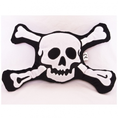Kissen Totenkopf f�r Piraten