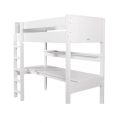 Hochbett 90 x 200 Dido Bopita inkl. Schreibtisch und Regal