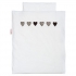 Babybettw�sche Herz braun