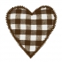 Babybettw�sche Herz braun