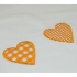 Babybettw�sche Herzen orange