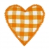 Babybettw�sche Herzen orange