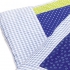 Krabbeldecke Streifen blau gr�n