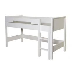 Kinderbett 90 x 200 cm halbhoch Mix&Match Farbenwahl Bopita