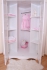 Eckkleiderckschrank Laurino in wei�