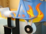 Flugzeugbett als Hochbett