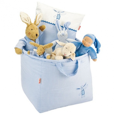 Spielzeugtasche Hase Rucola blau K�the Kruse