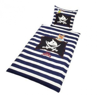 Bettw�sche Capt´n Sharky Streifen