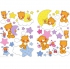 Babytapete B�rchen flieder