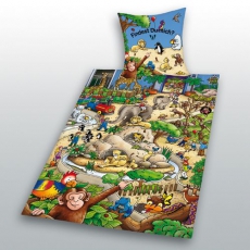 Kinderbettw�sche Zoo