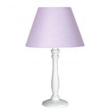 Tischlampe lila gro�
