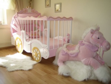 Babybett - K�nigliche Kutsche