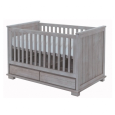 Babybett Malm� smoked grey Kidsmill
