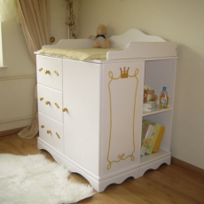 Wickelkommode Princess wei�