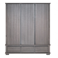Babyschrank Smoked grey 2/3-t�rig Kidsmill