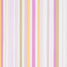 Tapete gestreift gelb-gold-rosa-wei�