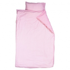 Babybettw�sche Vichy Karo rosa