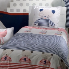 Kinderbettw�sche Les Chats de la Marine Catimini maritim