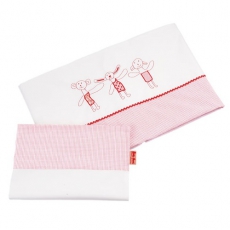 Bettw�sche Karo rosa B�r Lolla Rossa