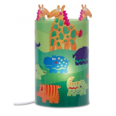 Nachttischlampe Jungle