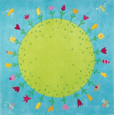 Haba Teppich Blumenplanet