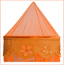 Betthimmel, Baldachin, Flower Orange
