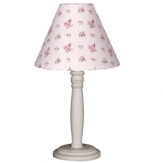 Tischlampe Rosen rosa