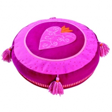 Kissen Herz pink