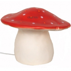 Tischlampe - Pilz rot, gro�