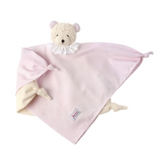 Schmusetuch B�r vichy rosa K�the Kruse