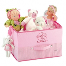 Spielzeugbox B�r Lolla Rossa rosa K�the Kruse