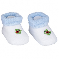 Babys�ckchen hellblau-wei�