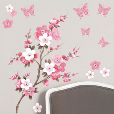 Wandsticker Kirschbl�te