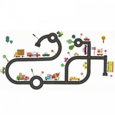 Wandsticker Stra�e