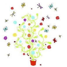 Wandsticker Magischer Baum