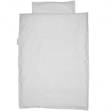Babybettw�sche Punkte grau