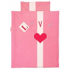Bettw�sche rosa Love