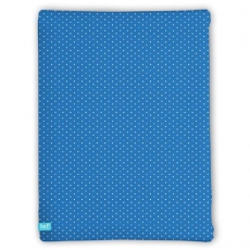 Spannbettuch Sterne blau