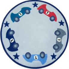 Kinderteppich Autos