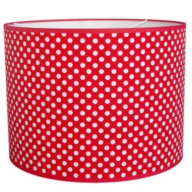 Hängelampe rot Polkadots