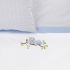 Bettwsche Eule blau