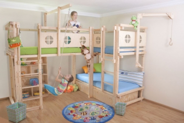 Hochbett drei Betten