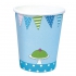 PARTY Becher Tiere blau