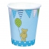 PARTY Becher Tiere blau